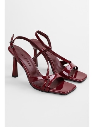 High Heel - 300gr - Burgundy - Heels - Shoeberry