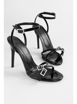 High Heel - 300gr - Black Patent Leather - Heels - Shoeberry