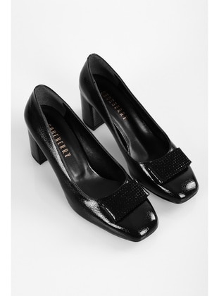 High Heel - 300gr - Black Patent Leather - Heels - Shoeberry