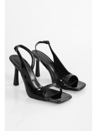 High Heel - 300gr - Black Patent Leather - Heels - Shoeberry