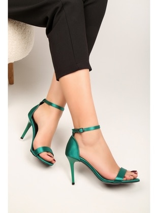 High Heel - Emerald - Heels - Shoeberry