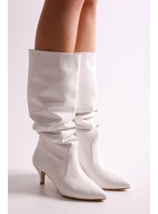 Boot - 500gr - White - Boots - Shoeberry