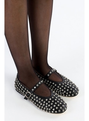 Flat - 250gr - Black - Flat Shoes - Shoeberry