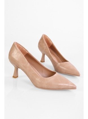 Stilettos & Evening Shoes - 300gr - Nude - Heels - Shoeberry