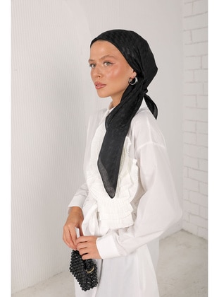 Black - Shawl - Melike Tatar