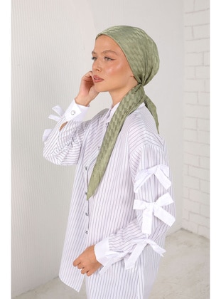 Green - Shawl - Melike Tatar