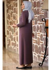 Dusty Rose - Modest Evening Dress