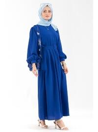 Blue - Modest Dress