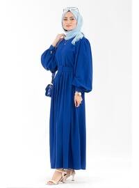 Blue - Modest Dress