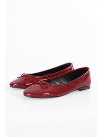 Flat - 250gr - Burgundy - Flat Shoes