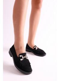 Loafer - 350gr - Black Suede - Casual Shoes