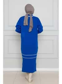 Saxe Blue - Knit Dresses