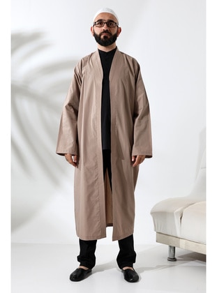 Beige - Prayer Clothes - İhvan