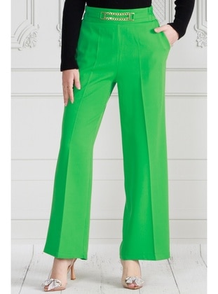 Green - Pants - Sevitli