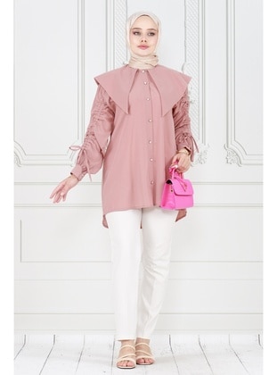 Powder Pink - Tunic - Sevitli