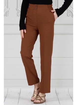 Brown - Pants - Sevitli