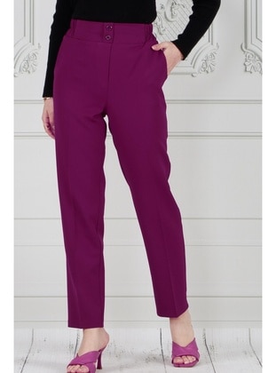 Maroon - Pants - Sevitli