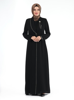 Black - Abaya - İhvan