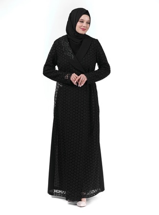 Black - Abaya - İhvan