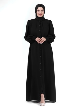 Black - Abaya - İhvan