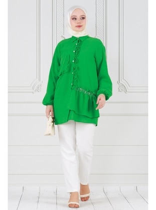 Green - Tunic - Sevitli