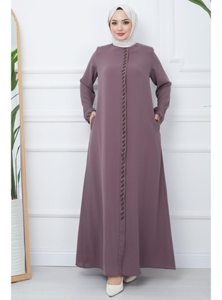 Dusty Rose - Abaya - Hafsa Mina