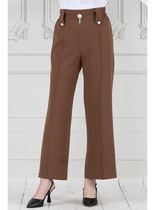 Brown - Pants - Sevitli