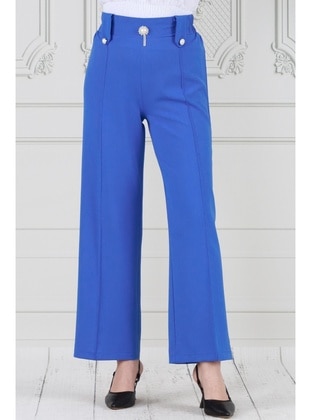 Blue - Pants - Sevitli