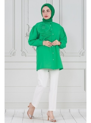 Green - Tunic - Sevitli