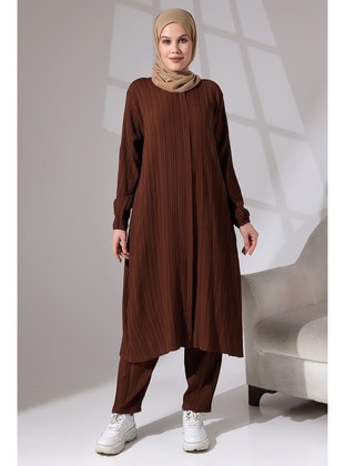 Brown - Abaya - İhvan