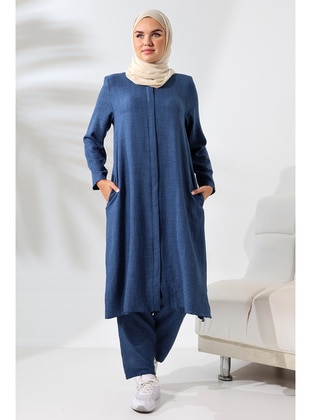 Navy Blue - Abaya - İhvan