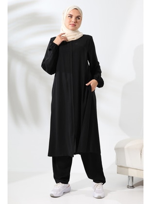 Black - Abaya - İhvan