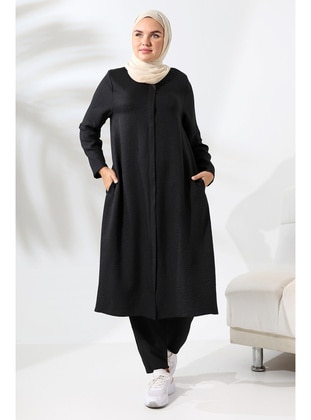 Black - Abaya - İhvan