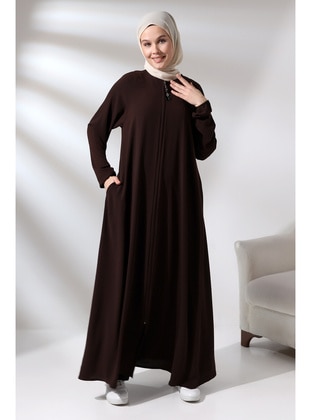 Brown - Abaya - İhvan