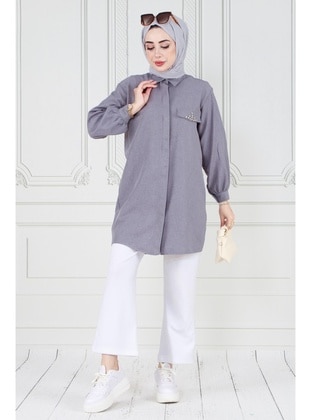 Grey - Tunic - Sevitli