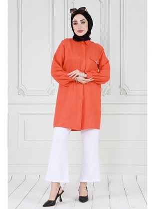 Orange - Tunic - Sevitli