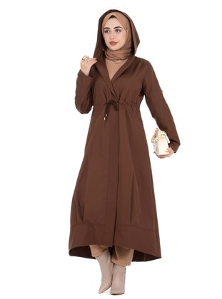 Brown - Trench Coat - Sevitli