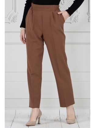 Brown - Pants - Sevitli