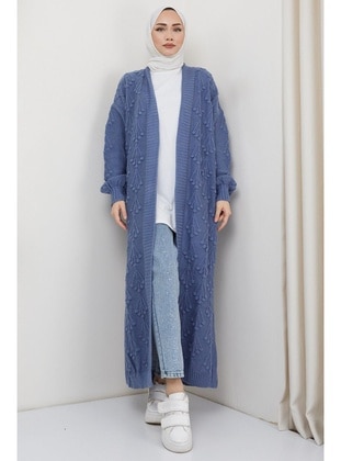 Indigo - Knit Cardigan - Hafsa Mina