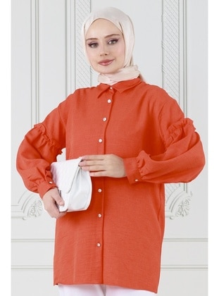 Orange - Tunic - Sevitli