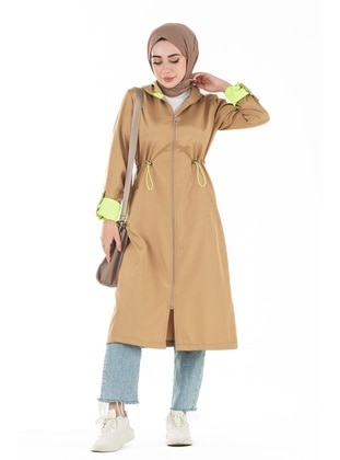 Camel - Trench Coat - Sevitli