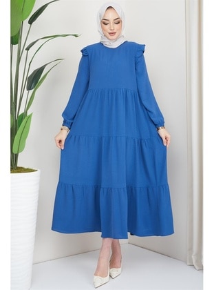 Indigo - Modest Dress - Hafsa Mina