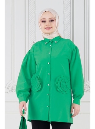 Green - Tunic - Sevitli