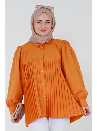 Orange - Tunic - Sevitli