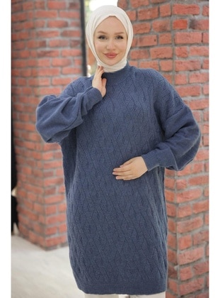 Indigo - Knit Tunics - Hafsa Mina