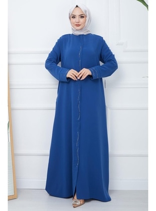 Indigo - Abaya - Hafsa Mina