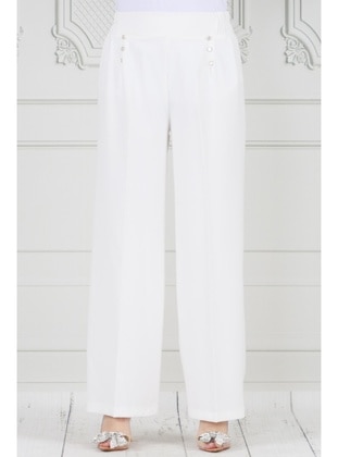 White - Pants - Sevitli