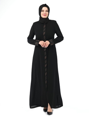 Black - Abaya - İhvan