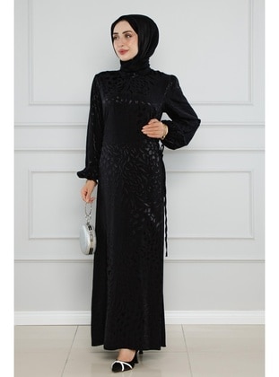 Black - 1000gr - Evening Dresses - Sevitli