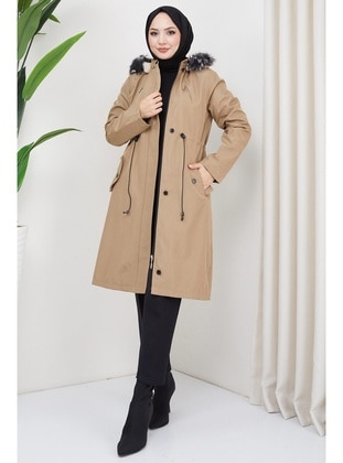 Mink - Puffer Jackets - Hafsa Mina